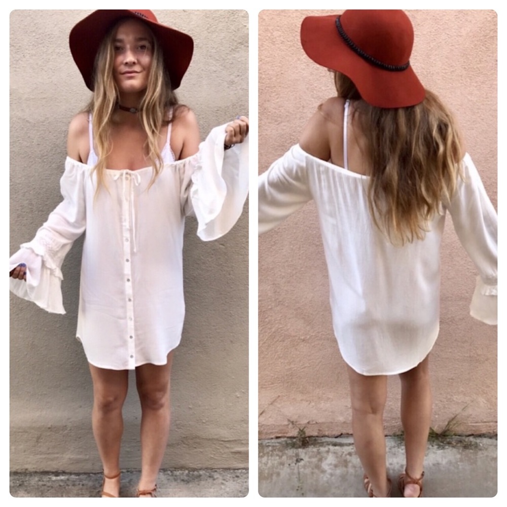 1 left!!! Daydream Off Shoulder Dress - Picture 2 of 8